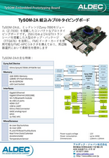 TySOM-2A 組込みプロトタイピングボード