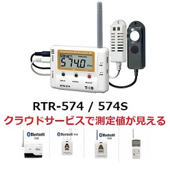 照度・紫外線・温度・湿度データロガー おんどとり RTR-574