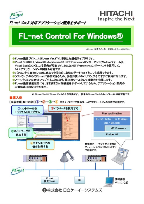 FL-net Control For Windows®