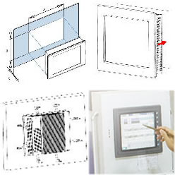 ファンレス・10型タッチパネルPC WLP-7B20-10