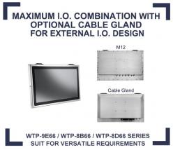 Intel 第8世代Core-i5版15型防水パネルPC WTP-9G66-15
