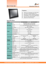 第7世代Core-i5搭載の高輝度・広範囲温度版19型タッチパネルPC『WLP-7F20-19H』