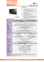 医療用抗菌アルミ筐体24型-第12世代ファンレス・タッチパネルPC電源内蔵版『WMP-24T-PIS』