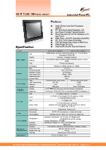 主に組込み向け15型高輝度・広範囲動作温度版版タッチパネルPC『WLP-7J20-15H』