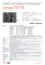 COM Express Basic Type 6: conga-TS170