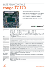 COM Express Compact Type 6: conga-TC170