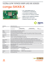 SMARC: conga-SMX8-X データシート