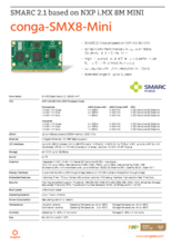 SMARC: conga-SMX8-Mini データシート