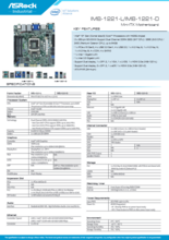 ASRock製 第10世代Coreiプロセッサ搭載Mini-ITXボード IMB-1221-L