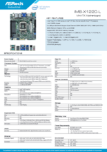 ASRock製 第10世代Coreiプロセッサ搭載Mini-ITXボード IMB-X1220-L