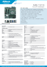 ASRock製 第10世代Coreiプロセッサ搭載MicroATXボード IMB-1313