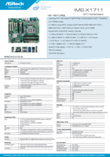 ASRock製 第10世代Coreiプロセッサ搭載ATXボード IMB-X1711