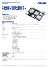 ASUS IoT製 産業用ラズパイボード Tinker Board 2S