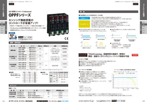 LED照明コントローラAdvanced OPPFシリーズ カタログ