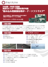 オンボード ビデオ プロセッサ (画像処理ボード) Sightline Aplications