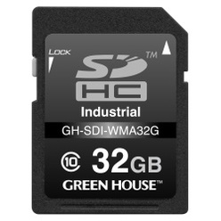 Automotive(自動車関連)向け工業用途SD／SDHCカード GH-SDI-WMAシリーズ(4GB～32GB)