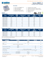 DC-DCコンバータ AM20C-Zシリーズ