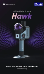 ハンディ型レーザースキャナー Hawk