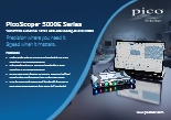 高精度16ビットUSBオシロスコープ PicoScope 5000Eシリーズ