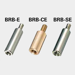 黄銅スペーサー(丸型)BRB–E／BRB–CE(メッキなし)／BRB–SE(スリ割付)