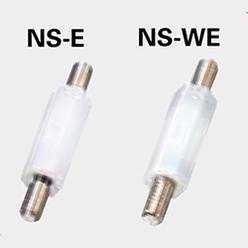 ジュラコンスペーサー(六角両オネジ絶縁型) NS-E(圧入)／NS–WE(接着)