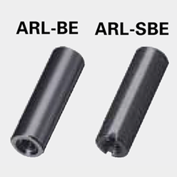 アルミスペーサー(丸型・黒アルマイト処理) ARL-BE／ARL–SBE(スリ割付)