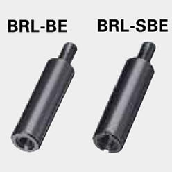 アルミスペーサー (丸型・黒アルマイト処理) BRL-BE／BRL–SBE(スリ割付)