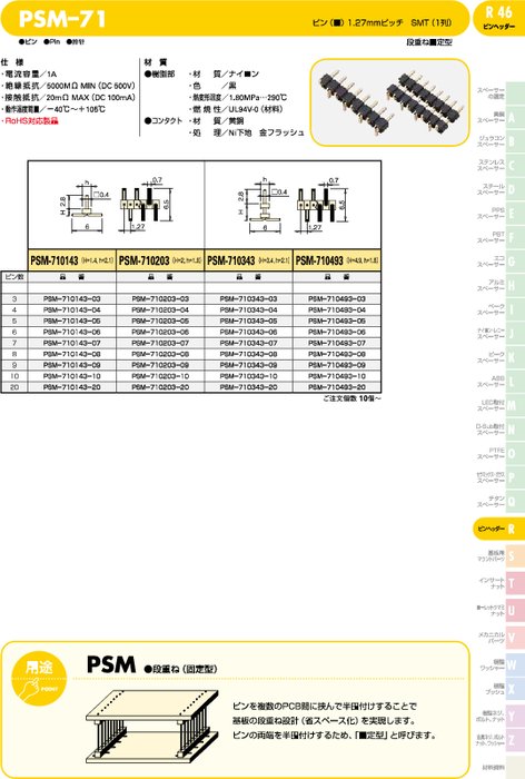 ピン PSM-71