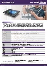 産業用WindowsタブレットPC PT101-ADL