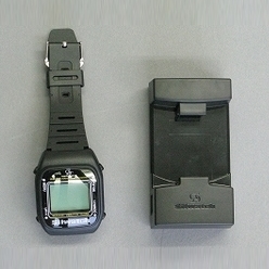 携帯型ワイヤレス呼出装置用腕時計型受信機 SWR-1121