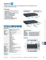 4Kマルチディスプレイデジタルサイネージプレーヤー DSP511