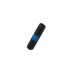鉄製六角穴付き止めねじ(クボミ先・ナイロック加工付)  FHSN-0000NL-H