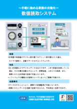 アナログメーター数値読取システム