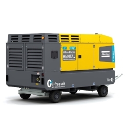 レンタル 小型可動式オイルフリーコンプレッサ PTS800