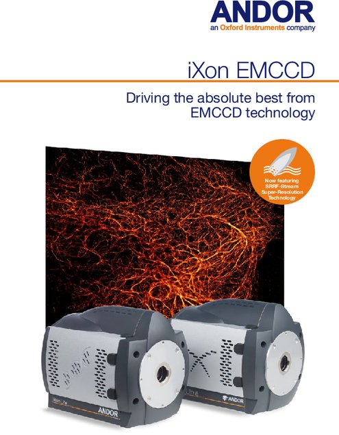 iXon EMCCDシリーズ