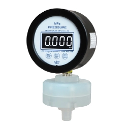 耐薬品・耐食用 液晶デジタル圧力計 PDLV75SR/PDLV75SR-KAP(隔膜タイプ)