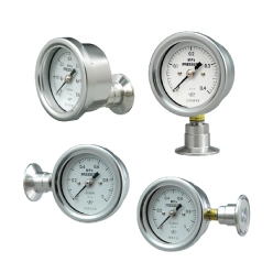 圧力計・真空計・連成計 サニタリーシリーズ