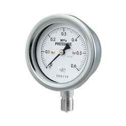 圧力計・真空計・連成計 ステンレスケース φ75・φ100