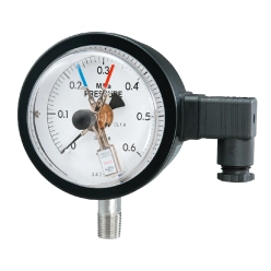 コンタクト接点付き圧力計 AU2E(2接点)