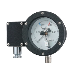 コンタクト接点付き圧力計 防滴型 WA2E100(2接点)