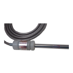 耐薬品用 液晶デジタル温度計 TDL75-BPT(隔測型・電池式) 合成樹脂ケース