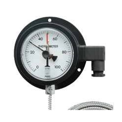 コンタクト接点付き液レス温度計 BE型(1接点)