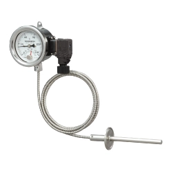 光電スイッチ付きサニタリー温度計 TBEP(隔測型) φ75・φ100