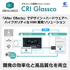 グラフィック開発ソリューション CRI Glassco