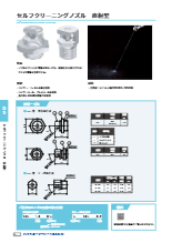 1流体 直射ノズル セルフクリーニングノズル SCJ型