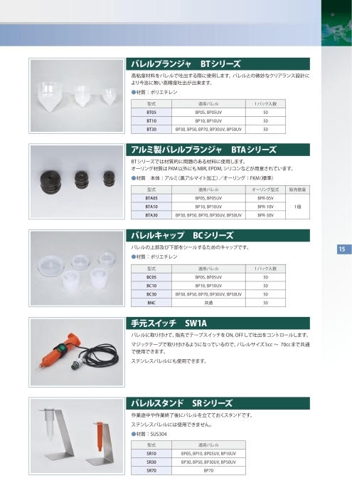 バレルスタンド SR series