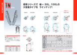 ステンレスタンク TN series(狭口ボトムポート型)