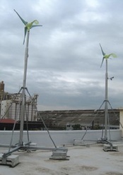 風力発電システム Planet Roof