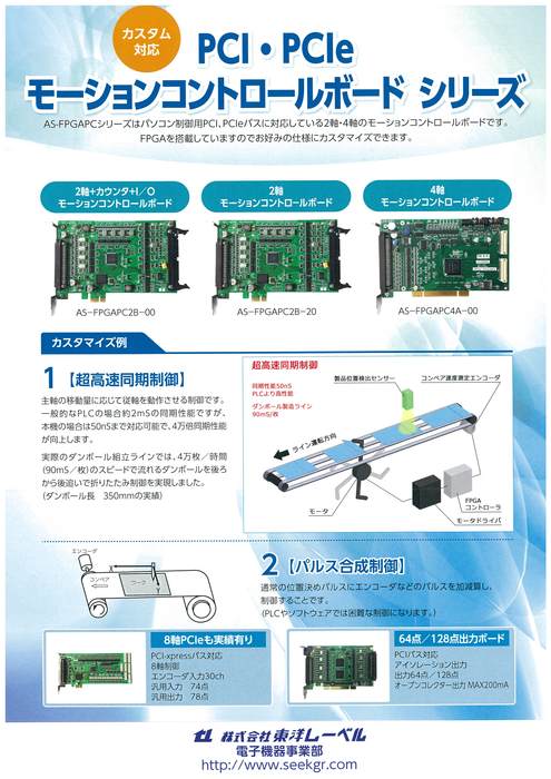 モーションコントロールボードシリーズ