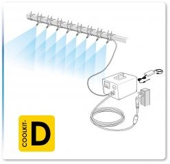 水道直結で使える|軽量・DIY対応の屋外冷房用ミストキット